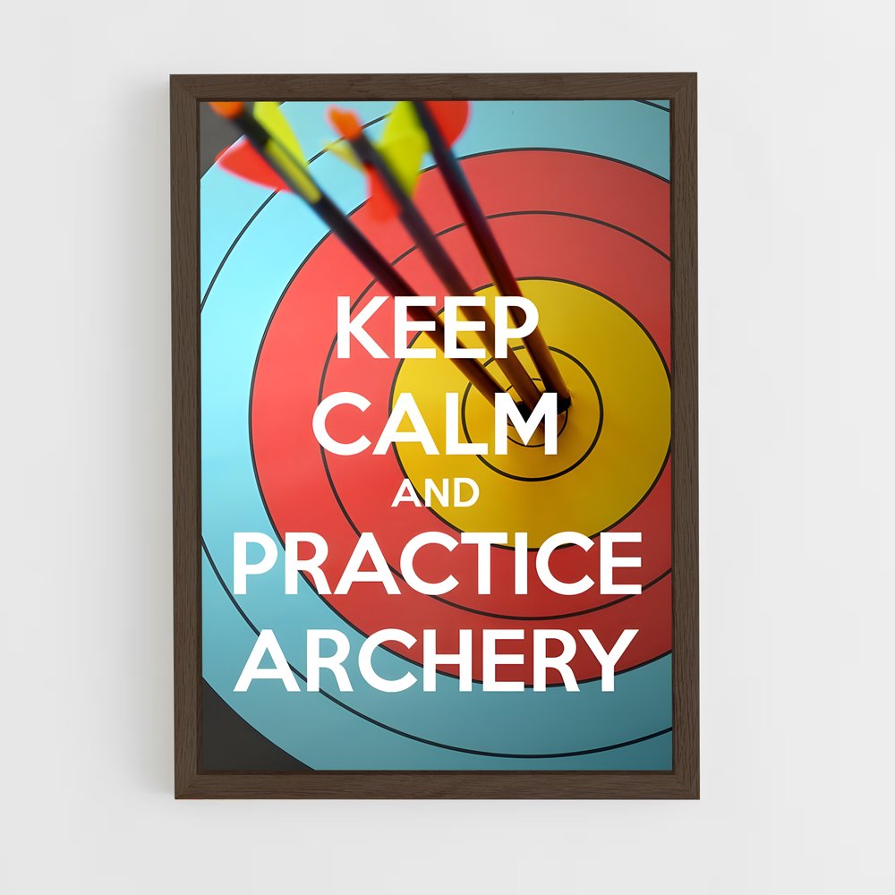 ap-archery-4 cadre Bois foncé