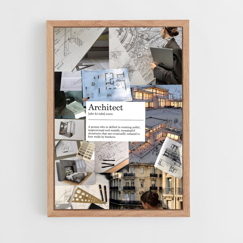 ap-architect-2 cadre Bois clair