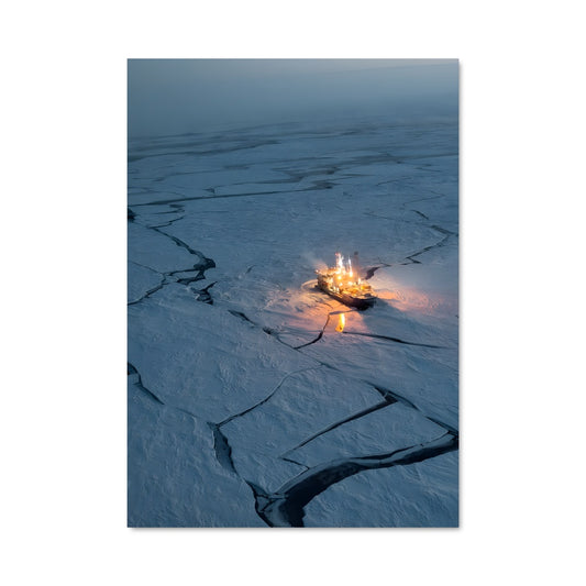 Poster Flamme Glacée