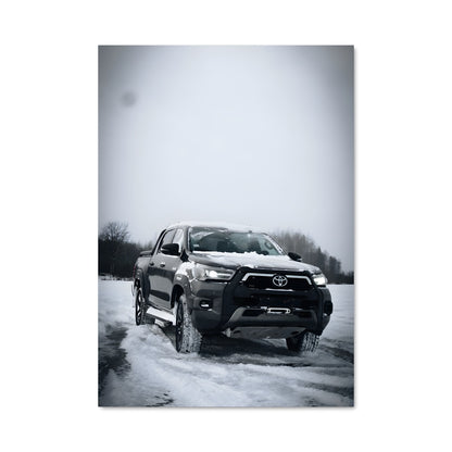 Poster Adventure en Neige