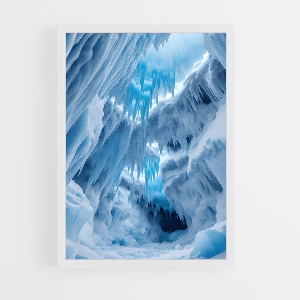 ap-arctic ice-1 cadre Blanc