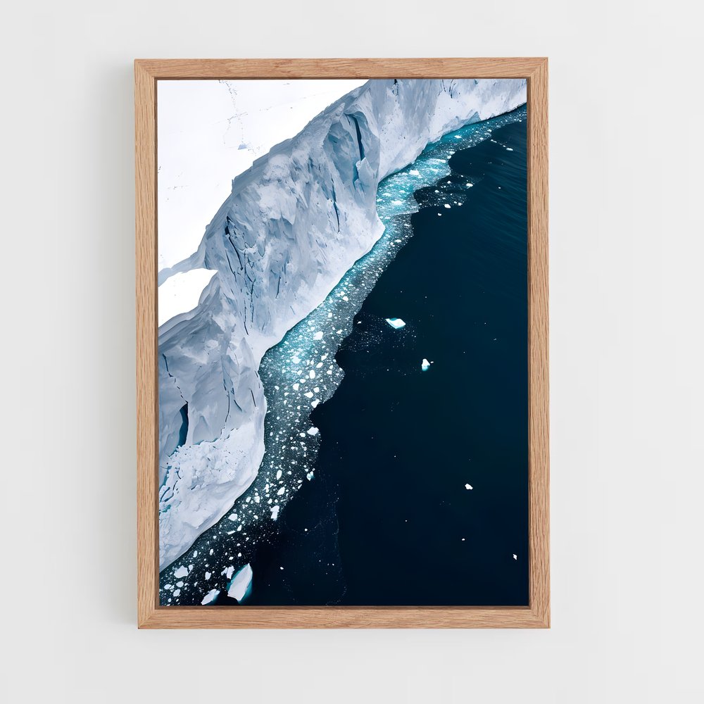ap-arctic ice-4 cadre Bois clair