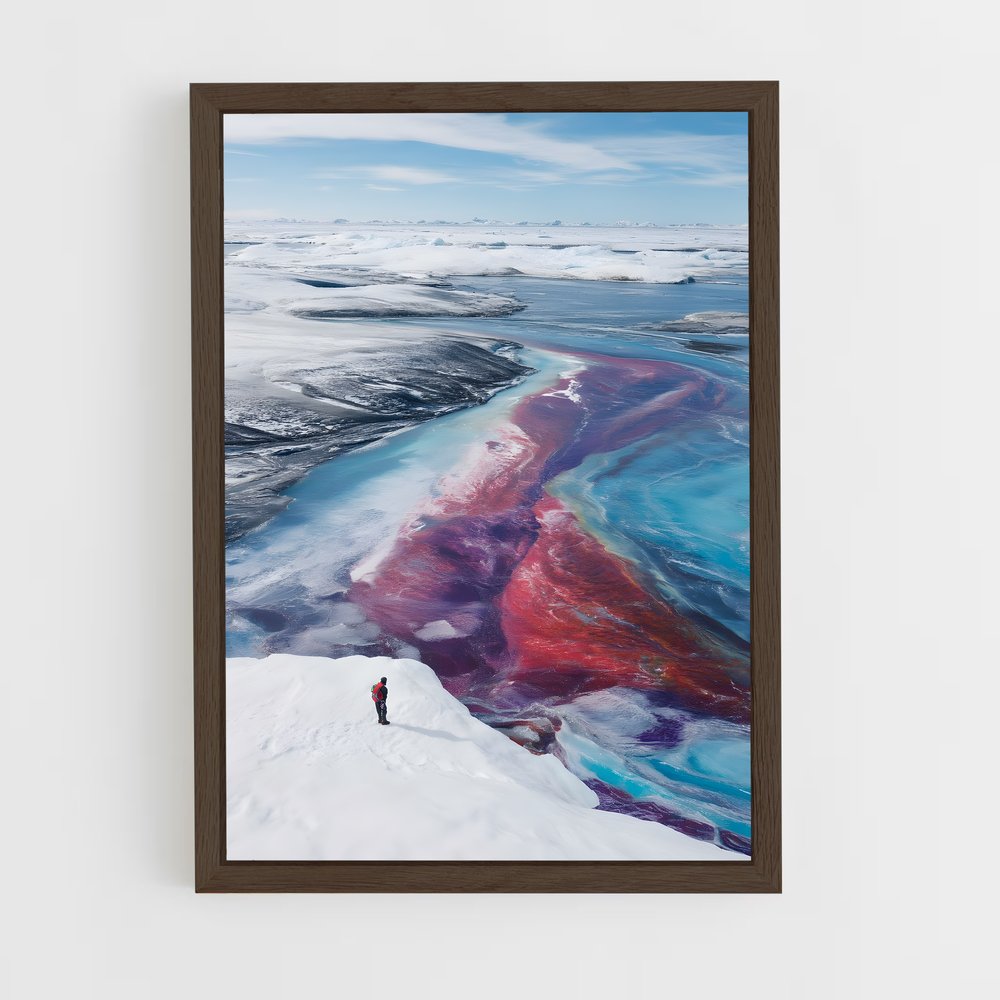 ap-arctic ice-5 cadre Bois foncé