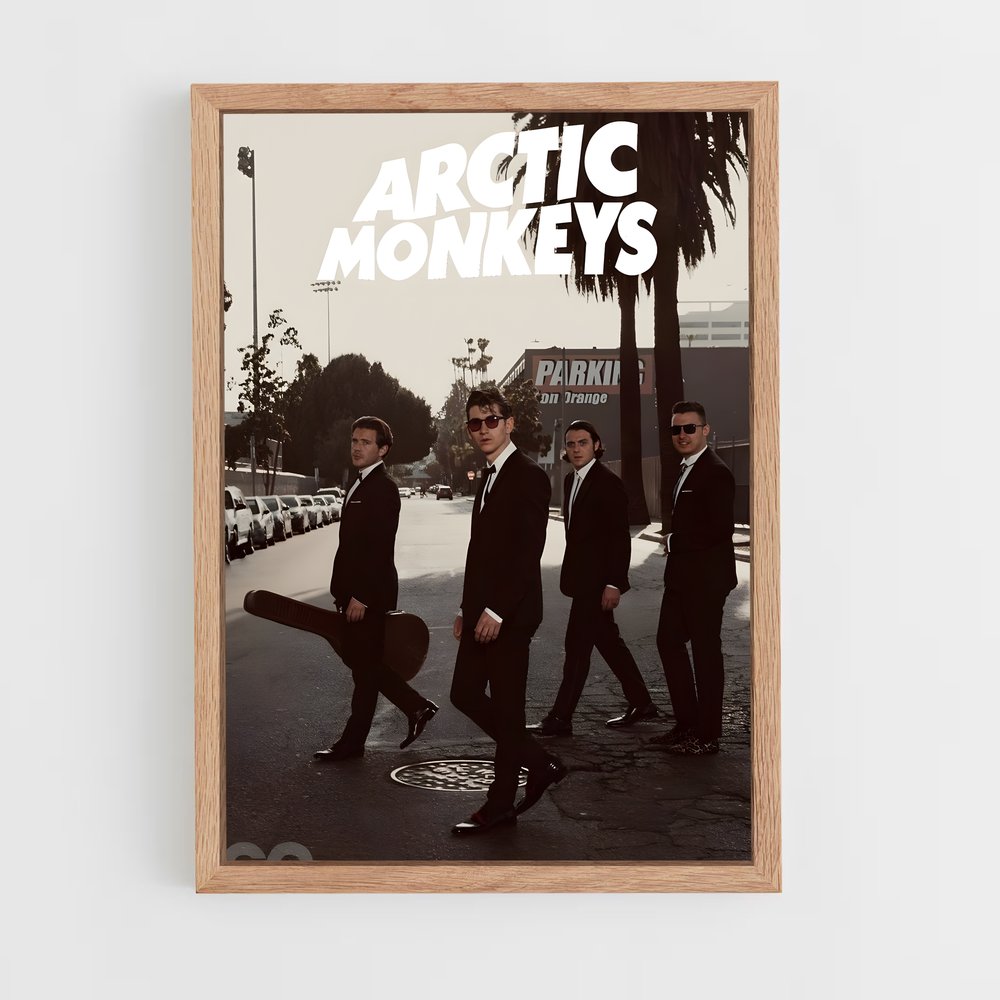 ap-arctic monkeys-1 cadre Bois clair