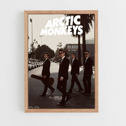 ap-arctic monkeys-1 cadre Bois clair