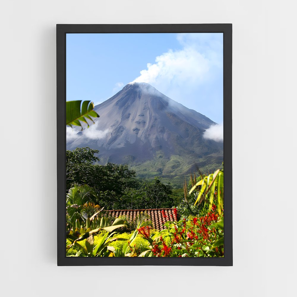 ap-arenal volcano-1 cadre Noir