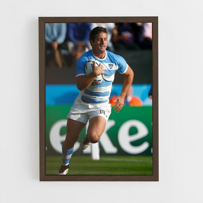 ap-argentina national rugby team-3 cadre Bois foncé