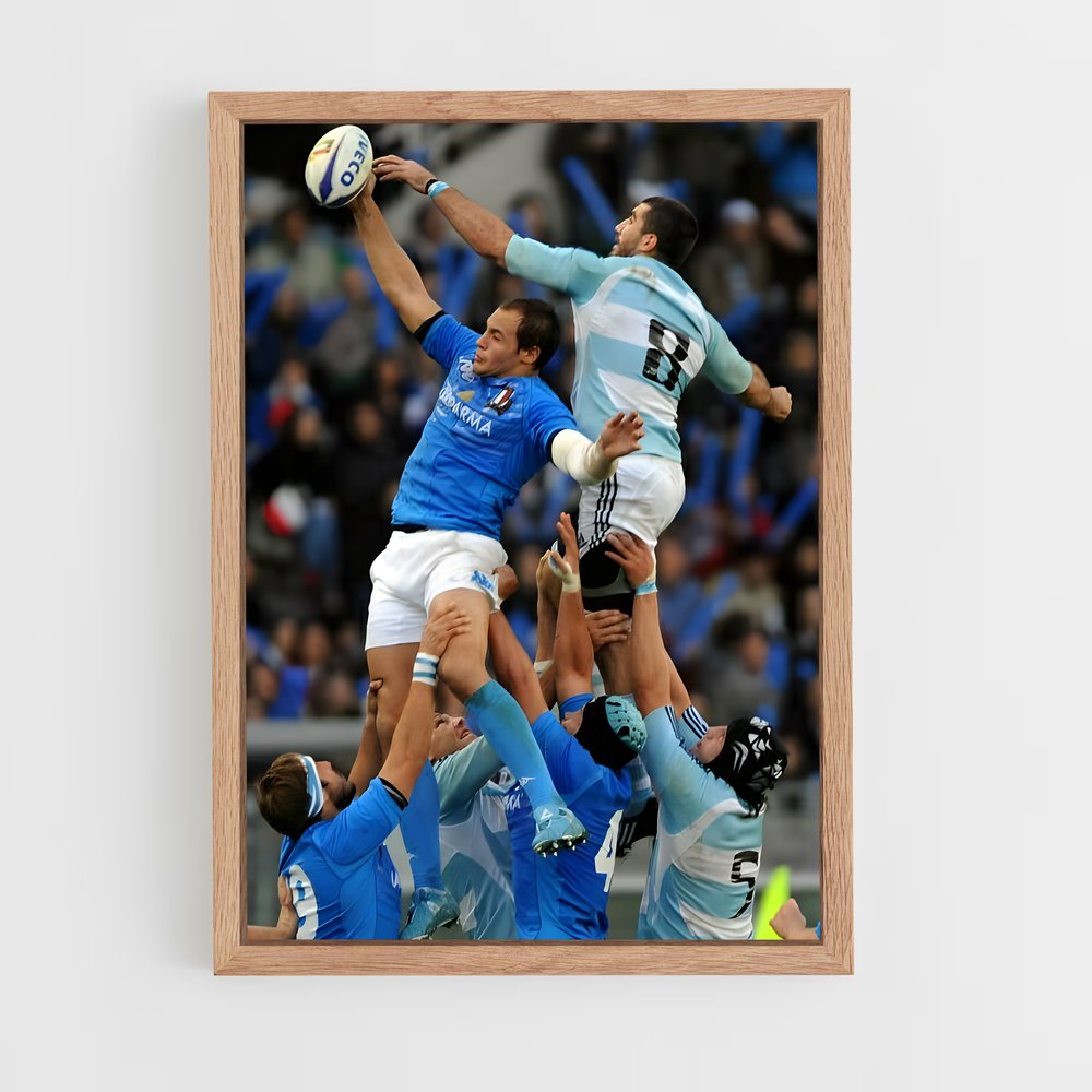 ap-argentina national rugby team-4 cadre Bois clair
