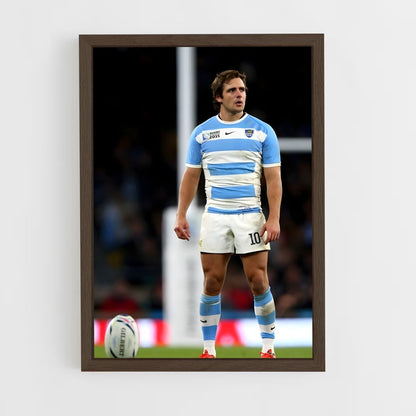 ap-argentina national rugby team-5 cadre Bois foncé
