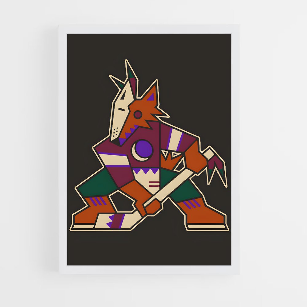 ap-arizona coyotes-3 cadre Blanc