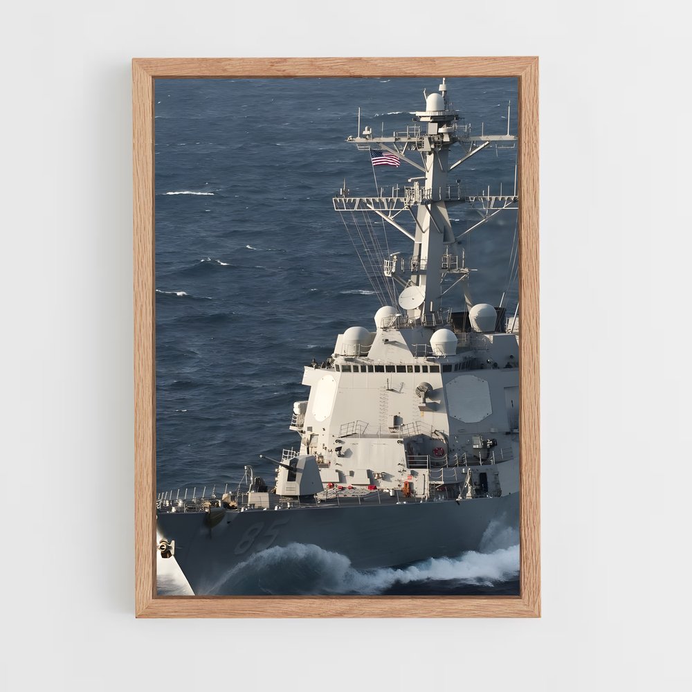 ap-arleigh burke class-6 cadre Bois clair