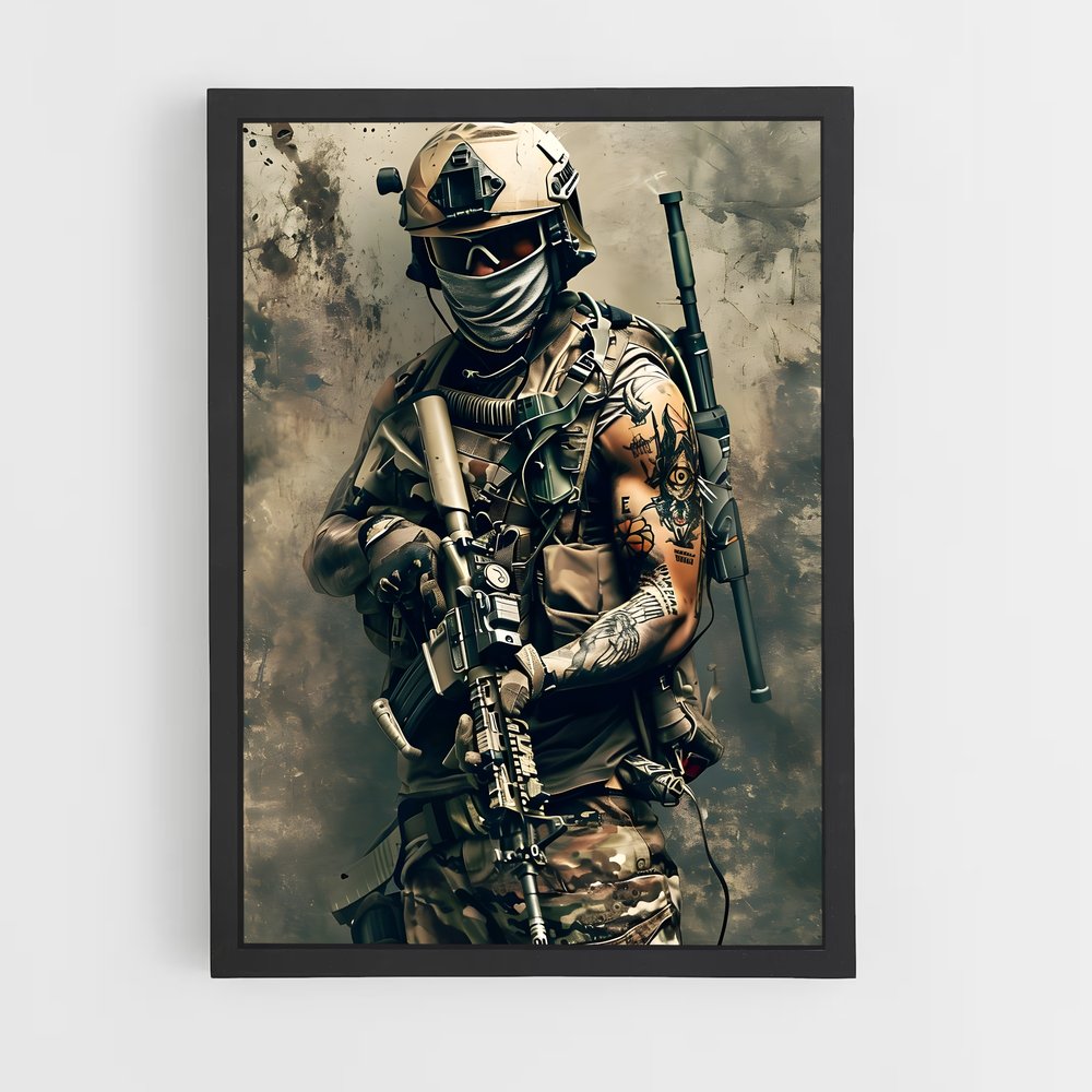 ap-army soldier-7 cadre Noir