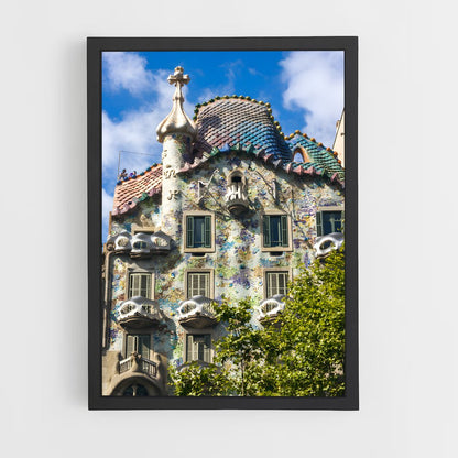 ap-art nouveau architecture-3 cadre Noir
