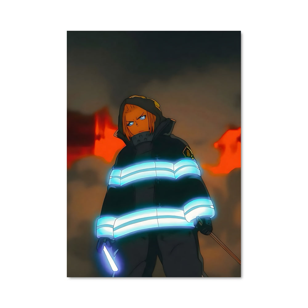 Poster Flamme du Courage