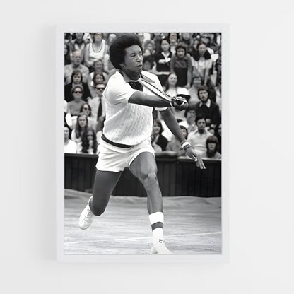 ap-arthur ashe-5 cadre Blanc