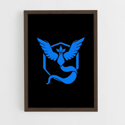 ap-articuno-8 cadre Bois foncé