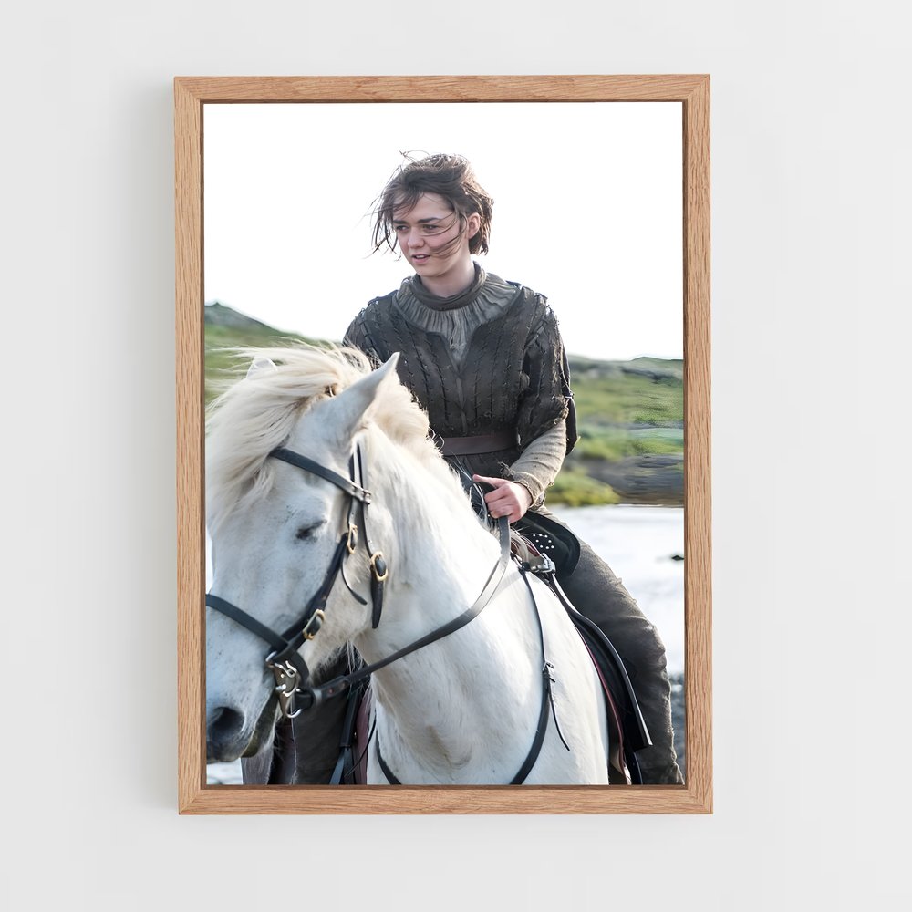 ap-arya stark-7 cadre Bois clair
