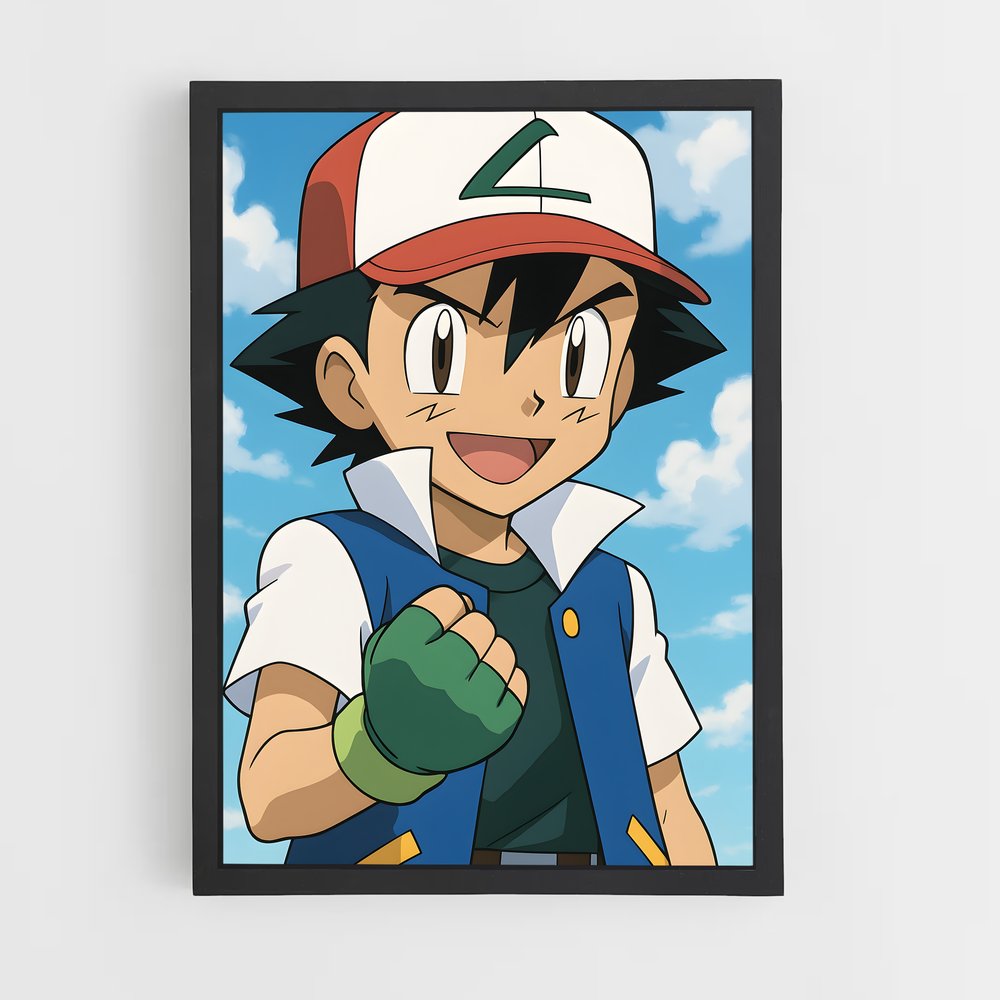 ap-ash ketchum-1 cadre Noir