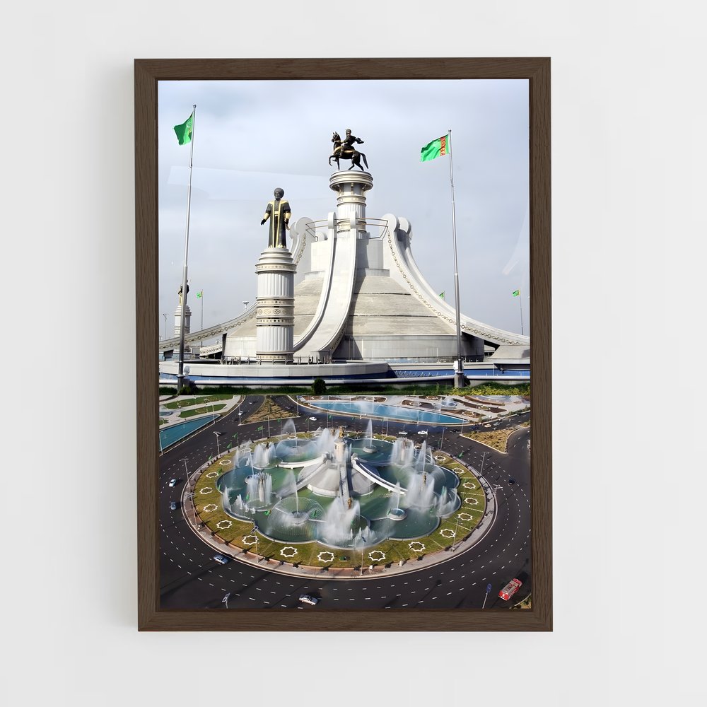 ap-ashgabat-2 cadre Bois foncé
