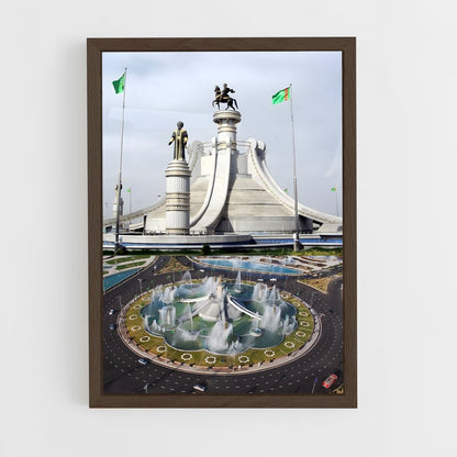 ap-ashgabat-2 cadre Bois foncé