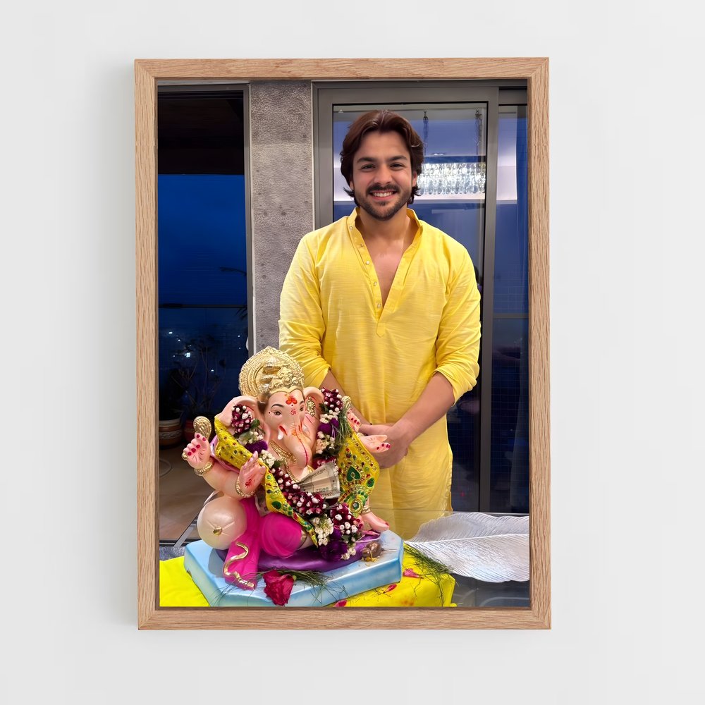 ap-ashish chanchlani-2 cadre Bois clair