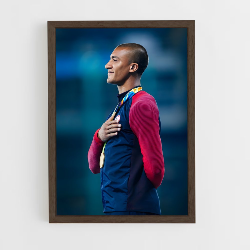 ap-ashton eaton-1 cadre Bois foncé