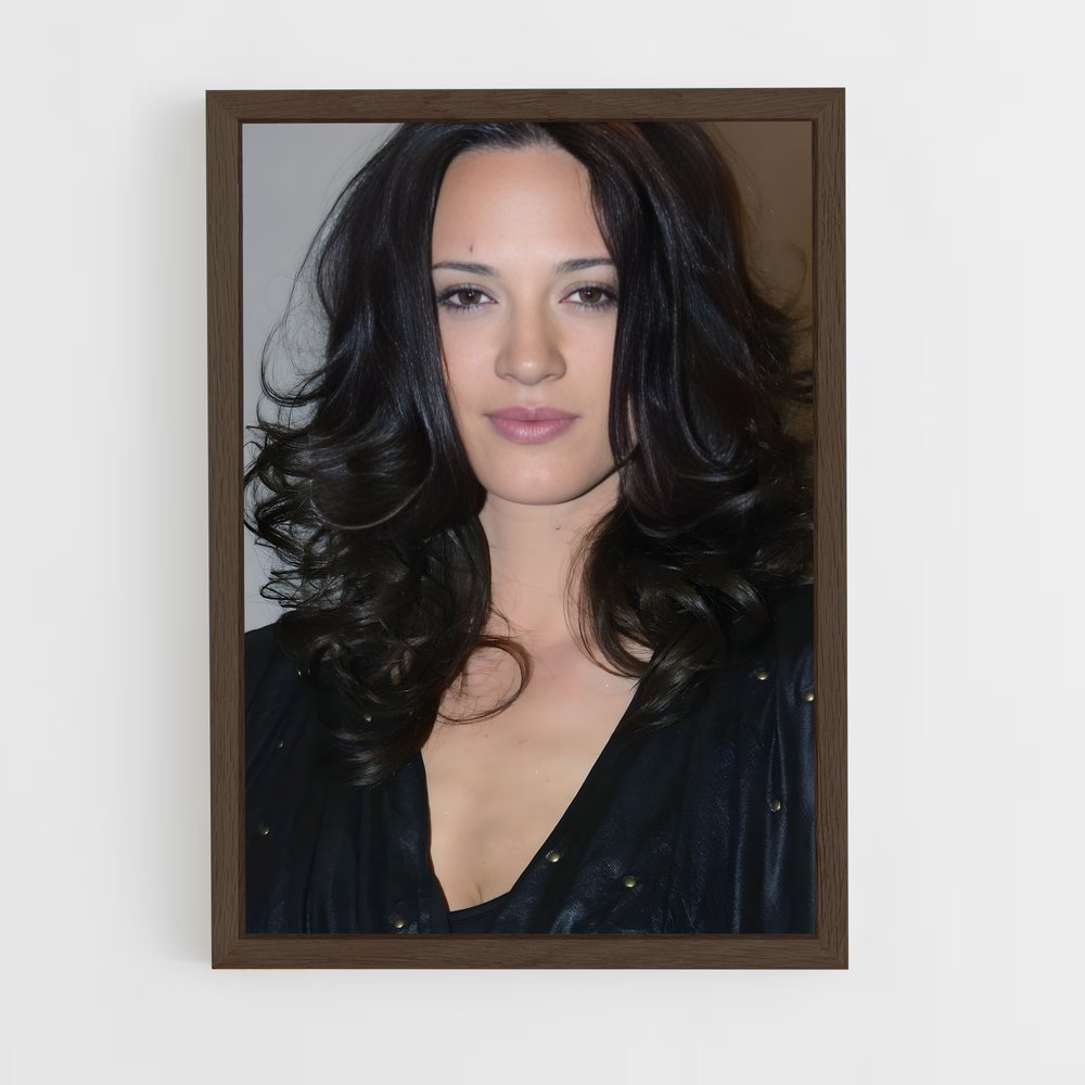 ap-asia argento-7 cadre Bois foncé