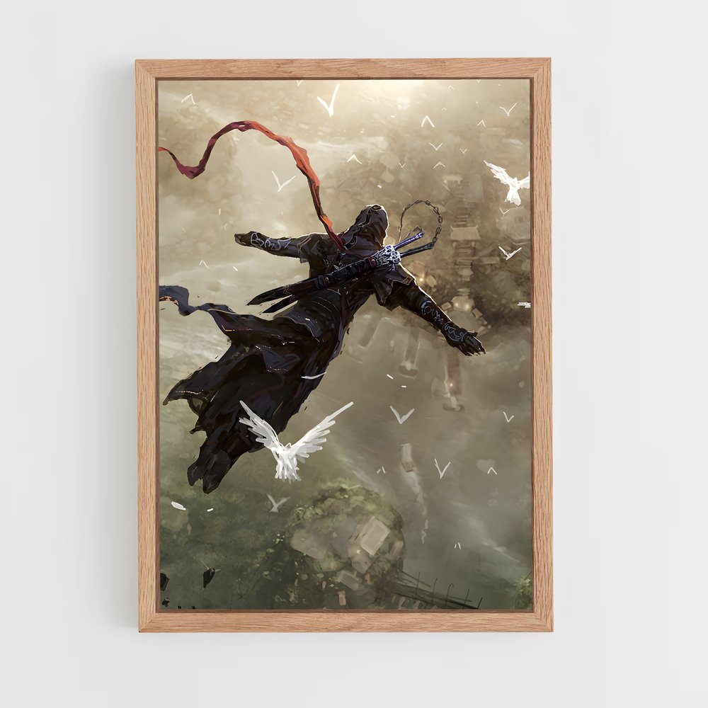 ap-assassins creed-12 cadre Bois clair