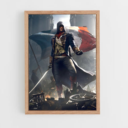 ap-assassins creed-16 cadre Bois clair