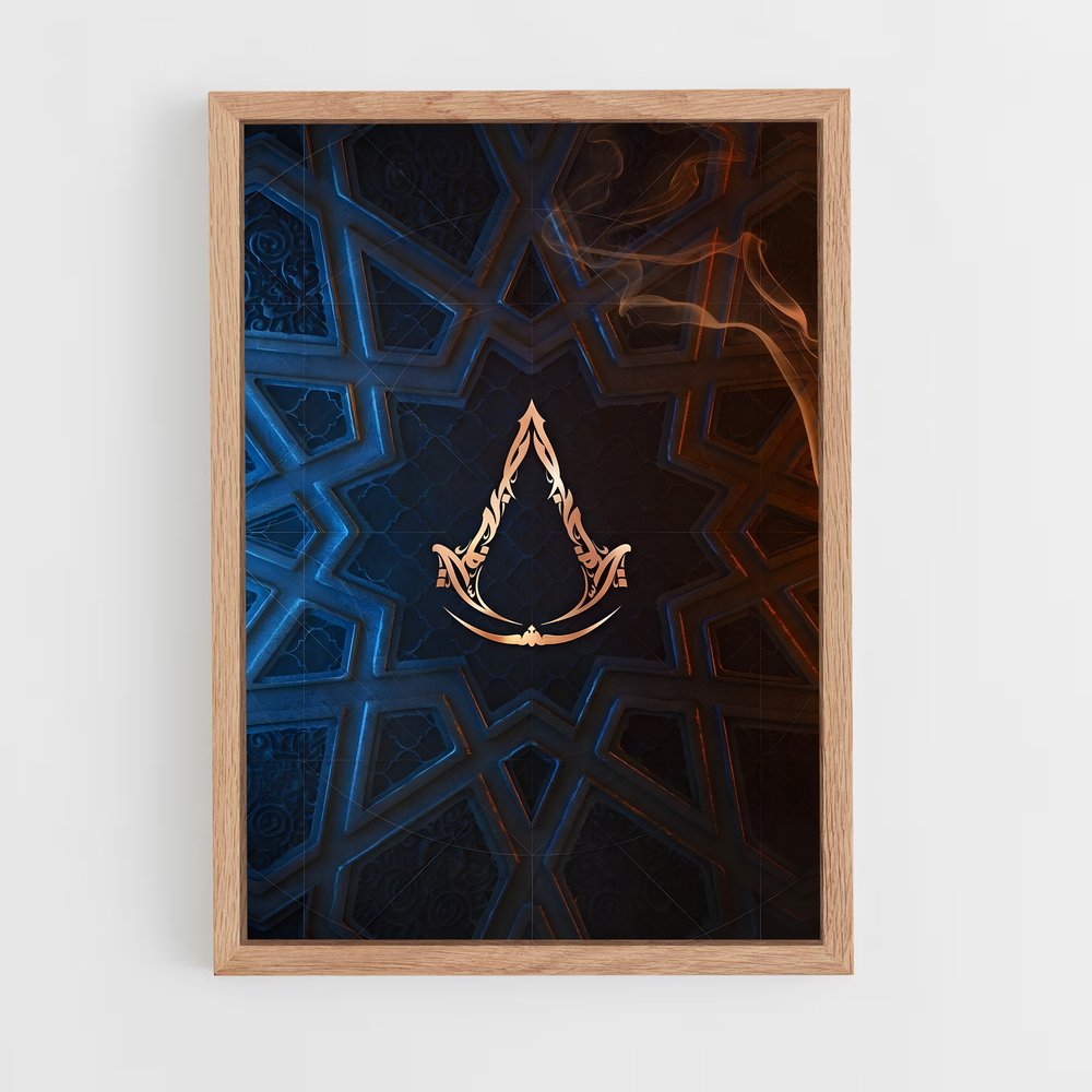 ap-assassins creed-18 cadre Bois clair