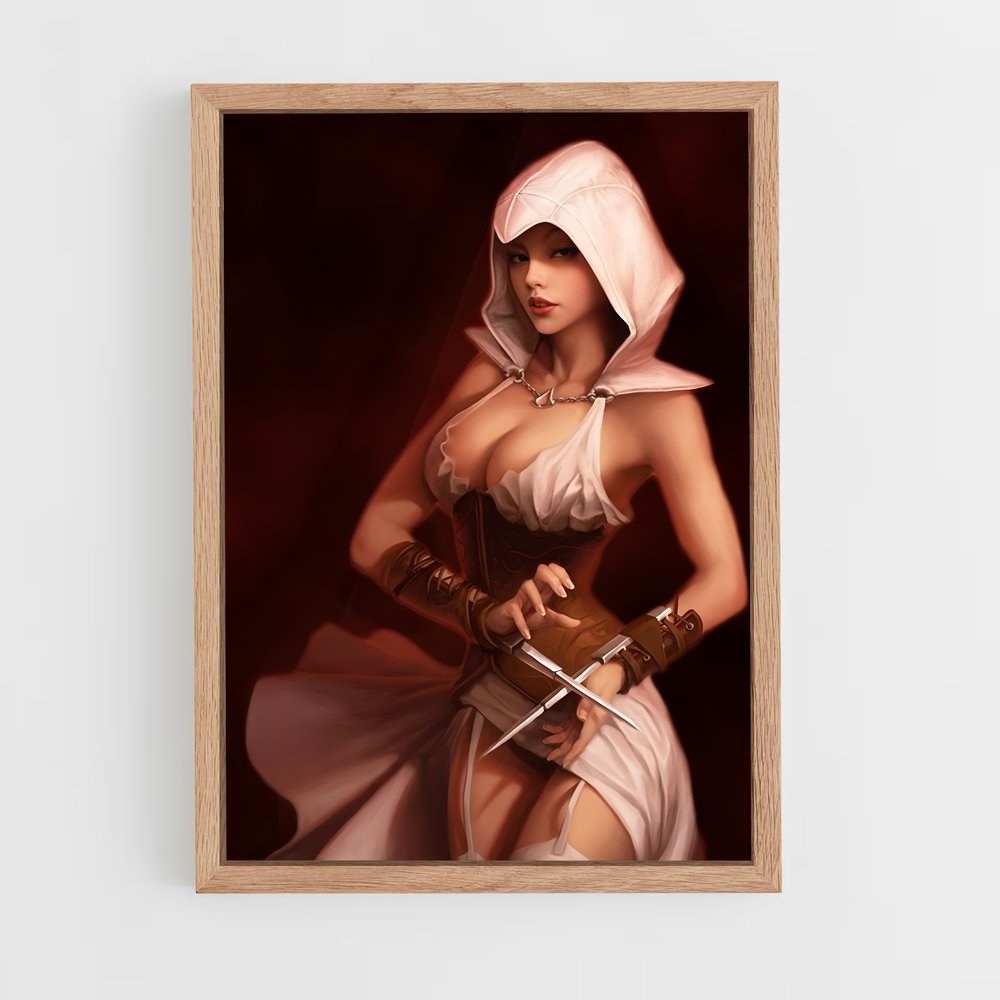 ap-assassins creed-5 cadre Bois clair