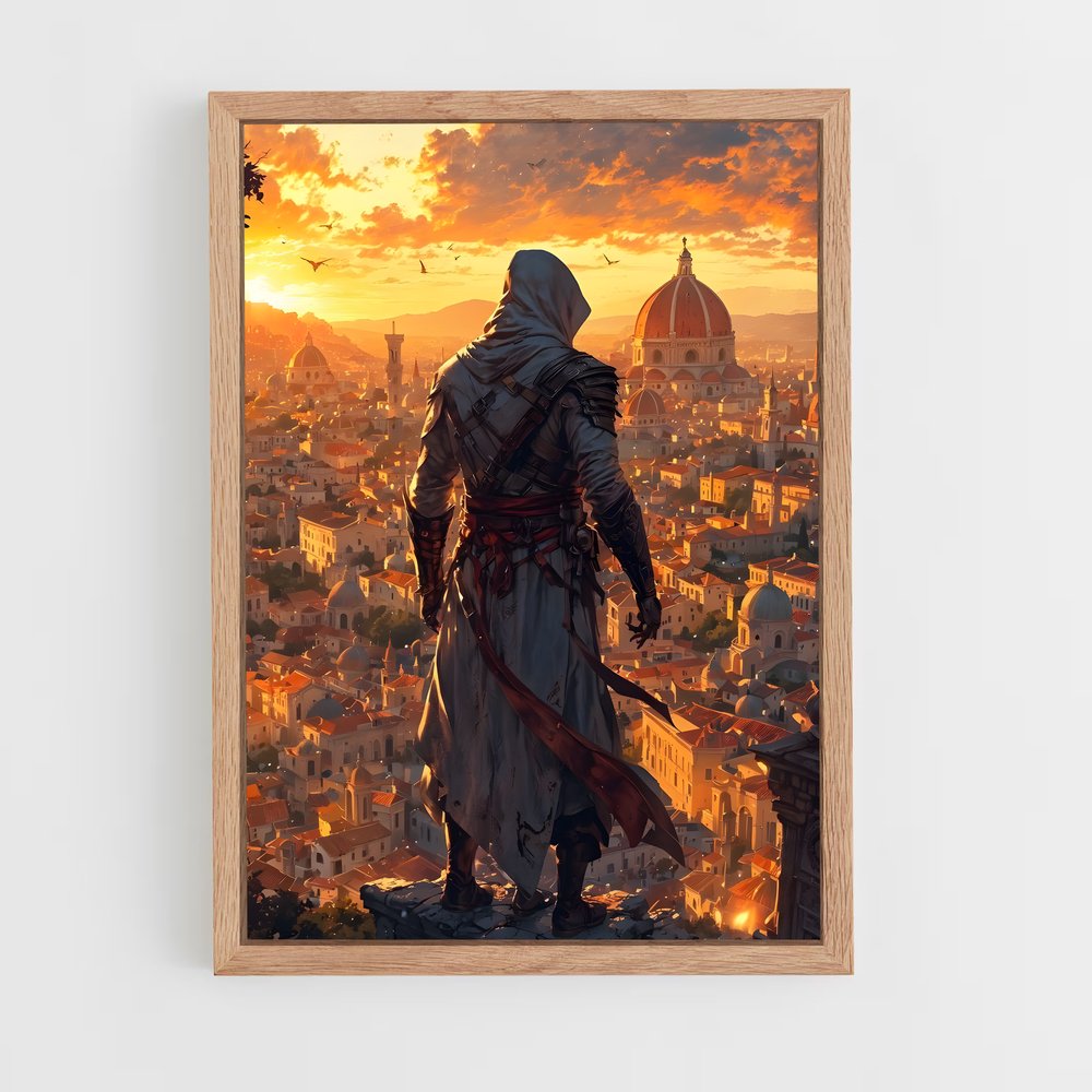 ap-assassins creed-6 cadre Bois clair