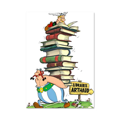 Poster Astérix et les Livres Magiques