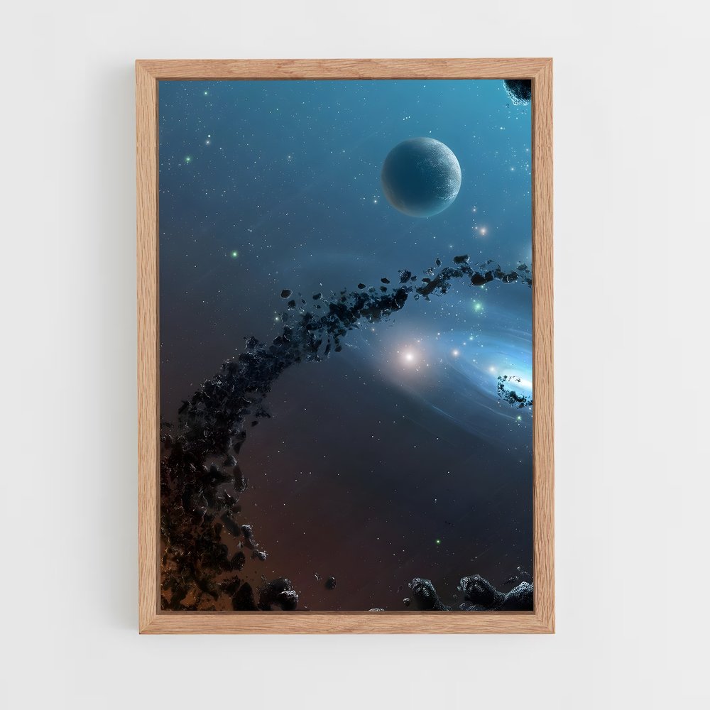 ap-asteroid belt-2 cadre Bois clair