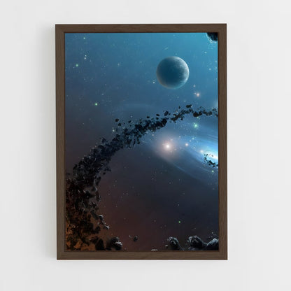 ap-asteroid belt-2 cadre Bois foncé