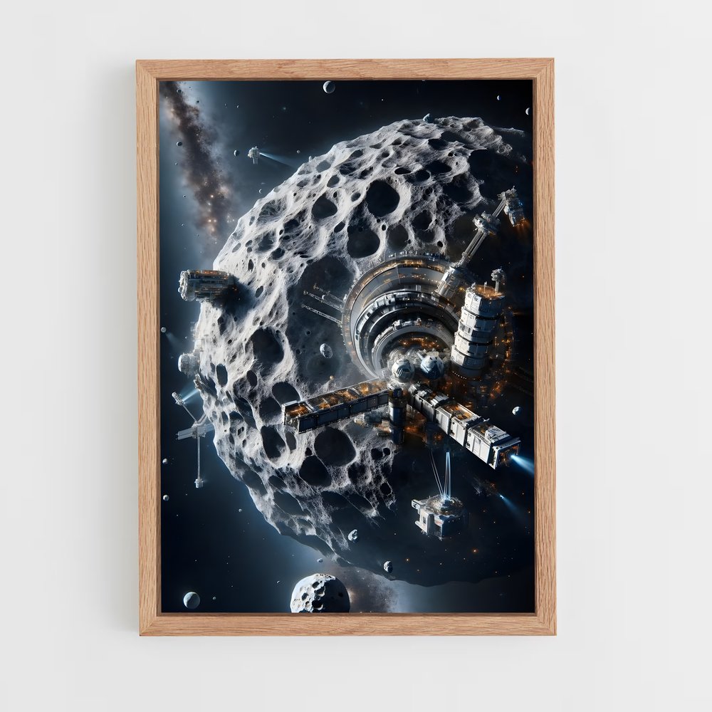 ap-asteroid belt-4 cadre Bois clair