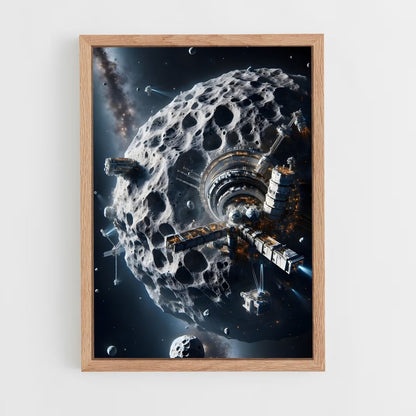 ap-asteroid belt-4 cadre Bois clair