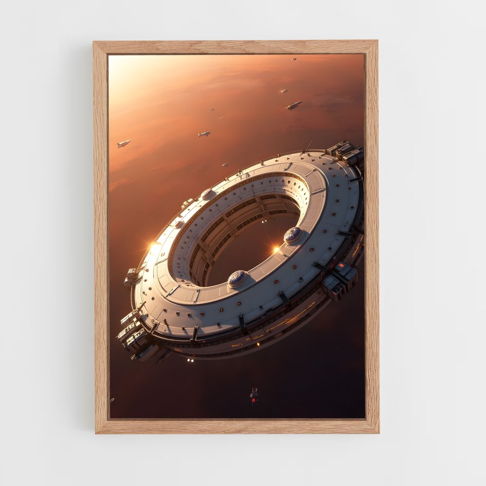 ap-asteroid belt-5 cadre Bois clair