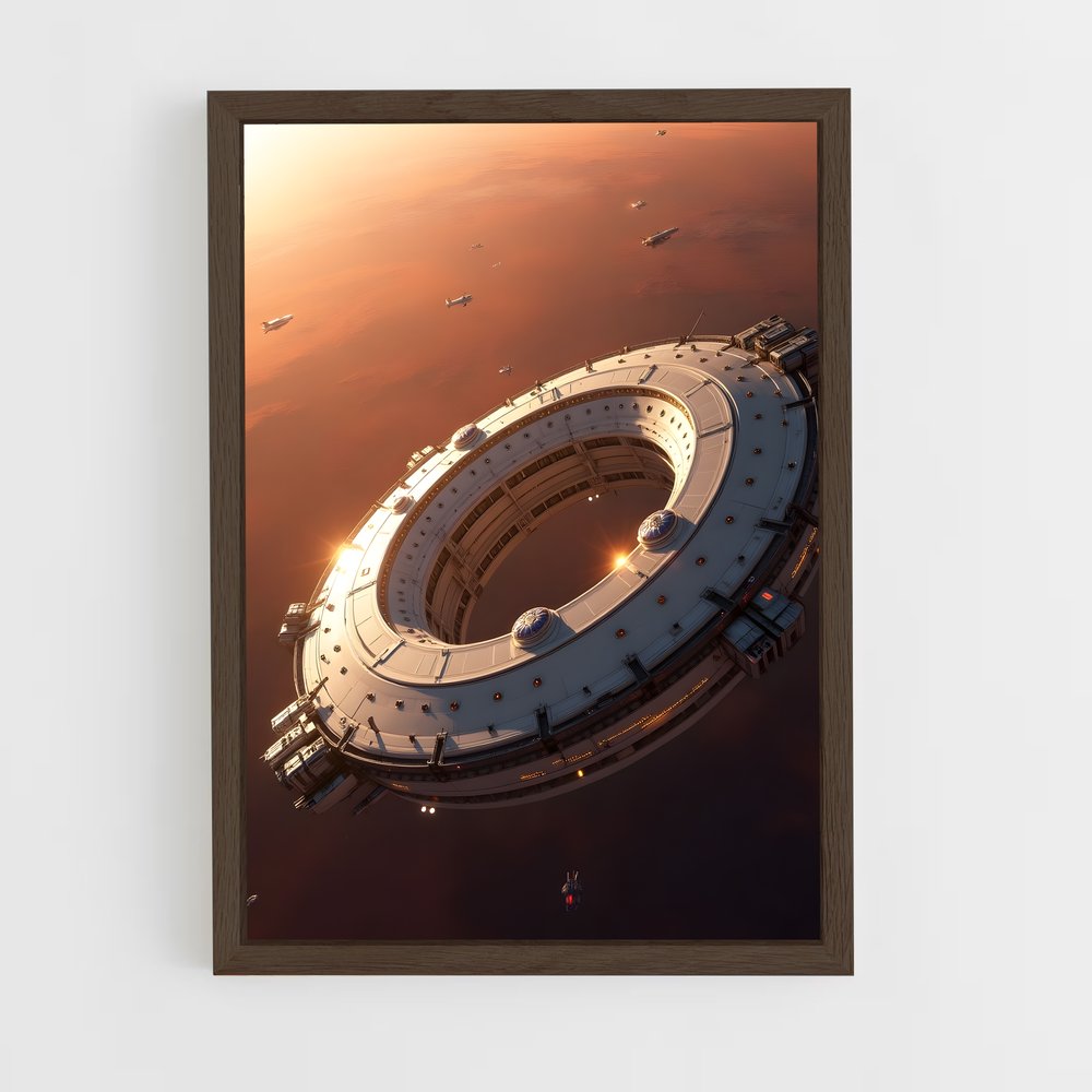 ap-asteroid belt-5 cadre Bois foncé