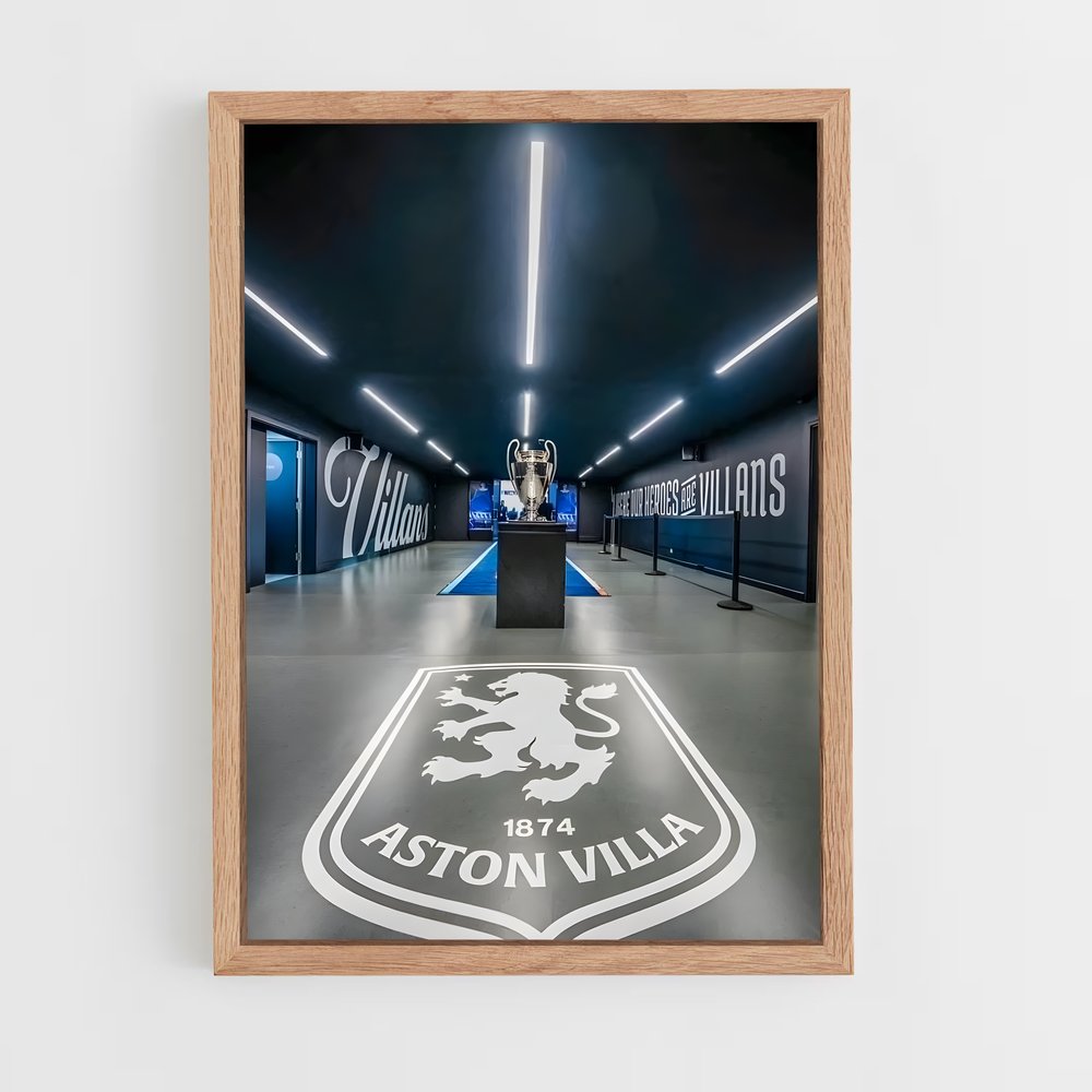 ap-aston villa fc-6 cadre Bois clair