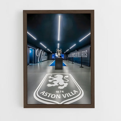 ap-aston villa fc-6 cadre Bois foncé