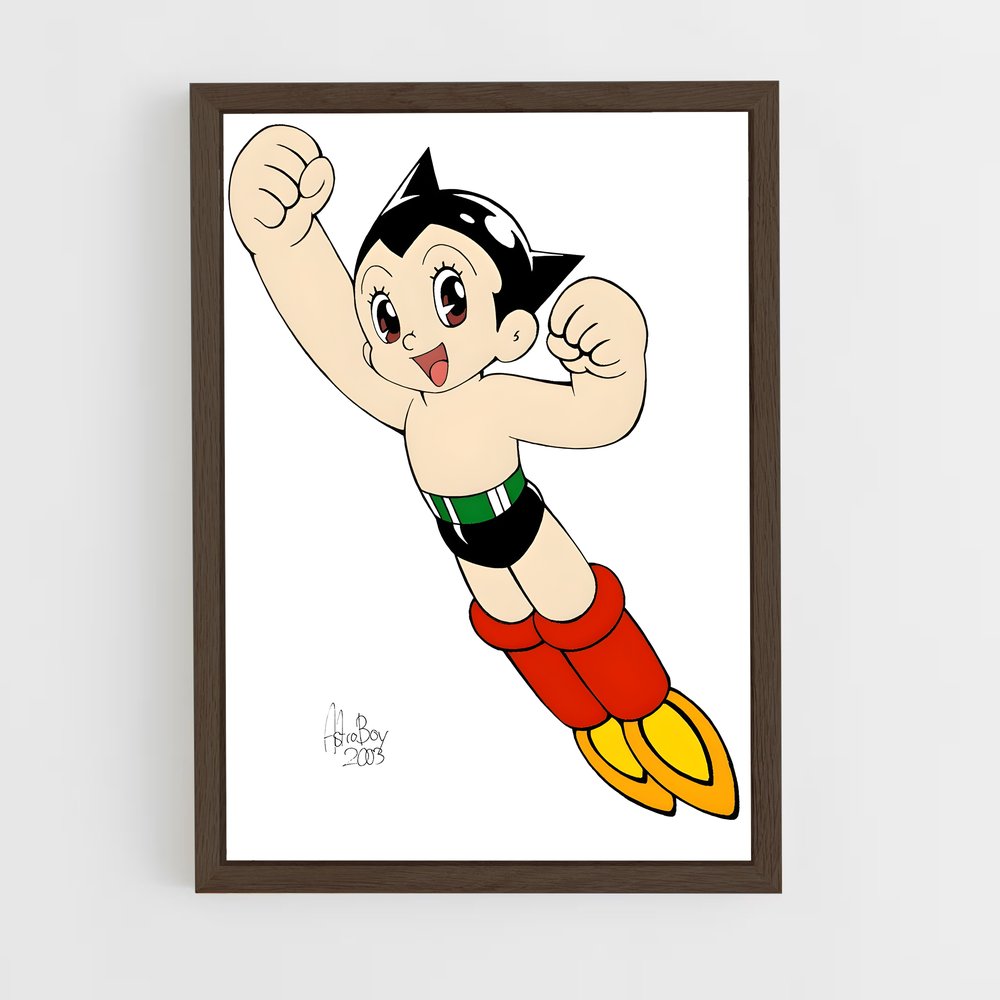 ap-astro boy-2 cadre Bois foncé