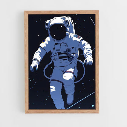 ap-astronaut-12 cadre Bois clair