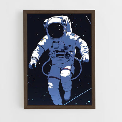 ap-astronaut-12 cadre Bois foncé