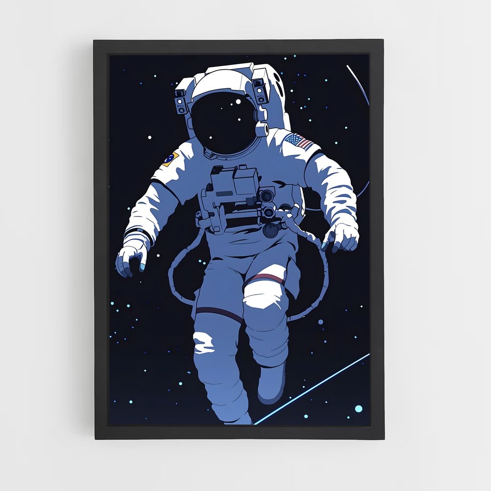 ap-astronaut-12 cadre Noir