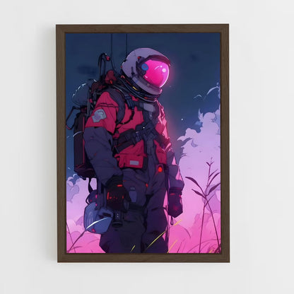 ap-astronaut-13 cadre Bois foncé