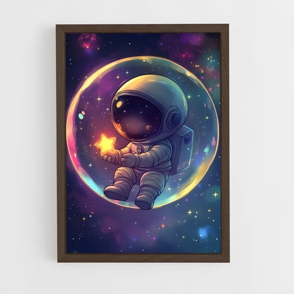 ap-astronaut-7 cadre Bois foncé