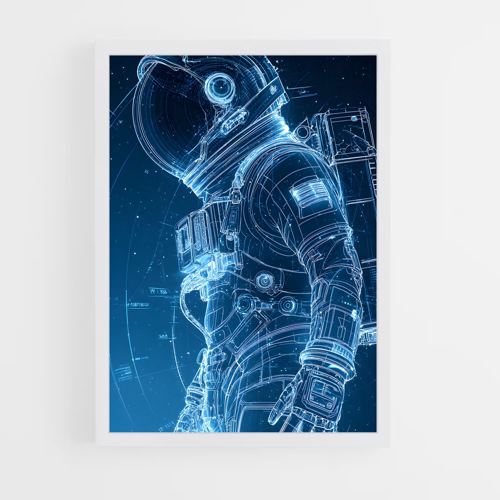 ap-astronauts-13 cadre Blanc