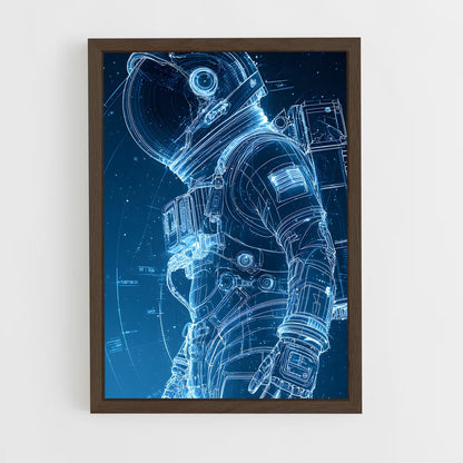 ap-astronauts-13 cadre Bois foncé