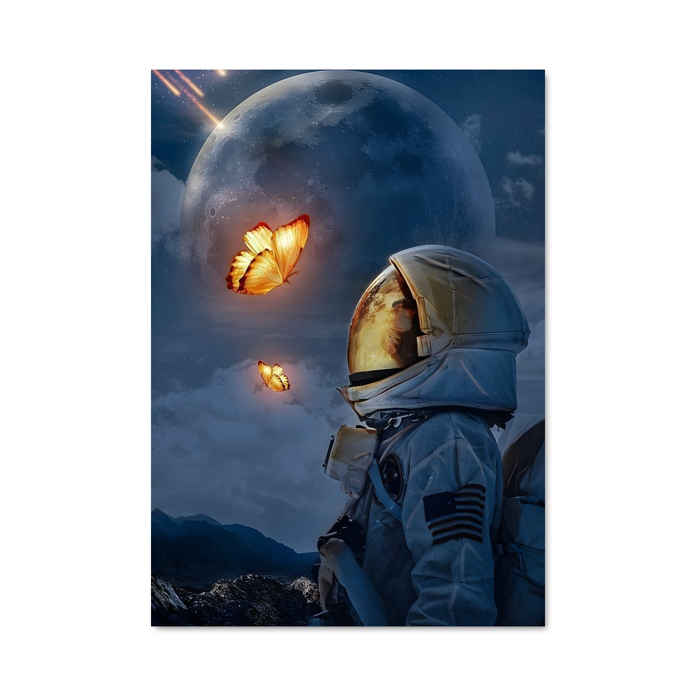 Poster Astronaute en Mission